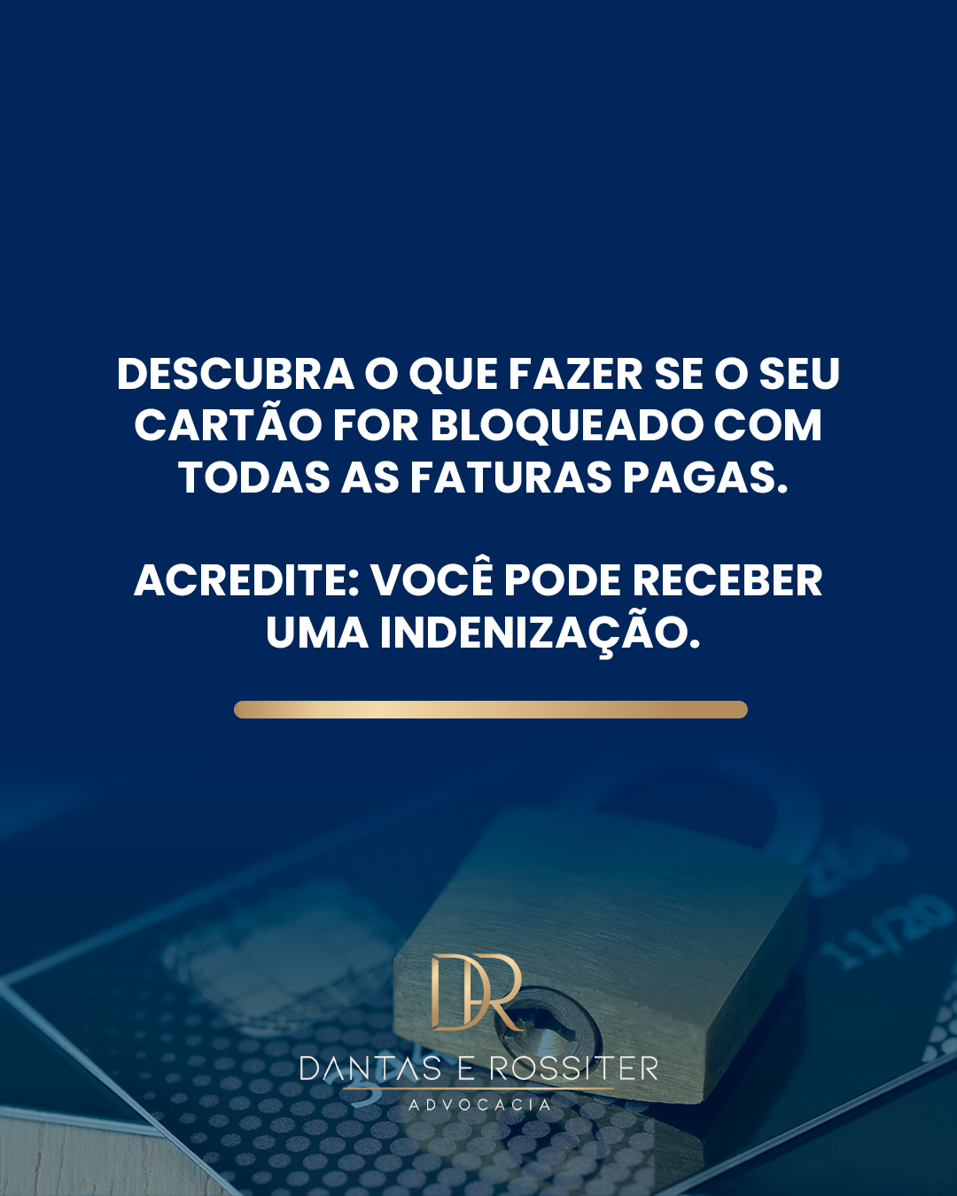 DESCUBRA O QUE FAZER SE O SEU CARTÃO FOR BLOQUEADO COM TODAS AS FATURAS PAGAS.